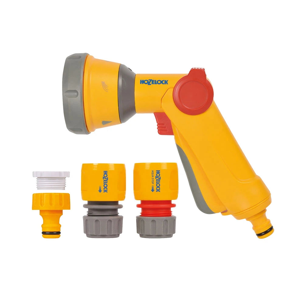 Pistola irroratrice a doccia con raccordi