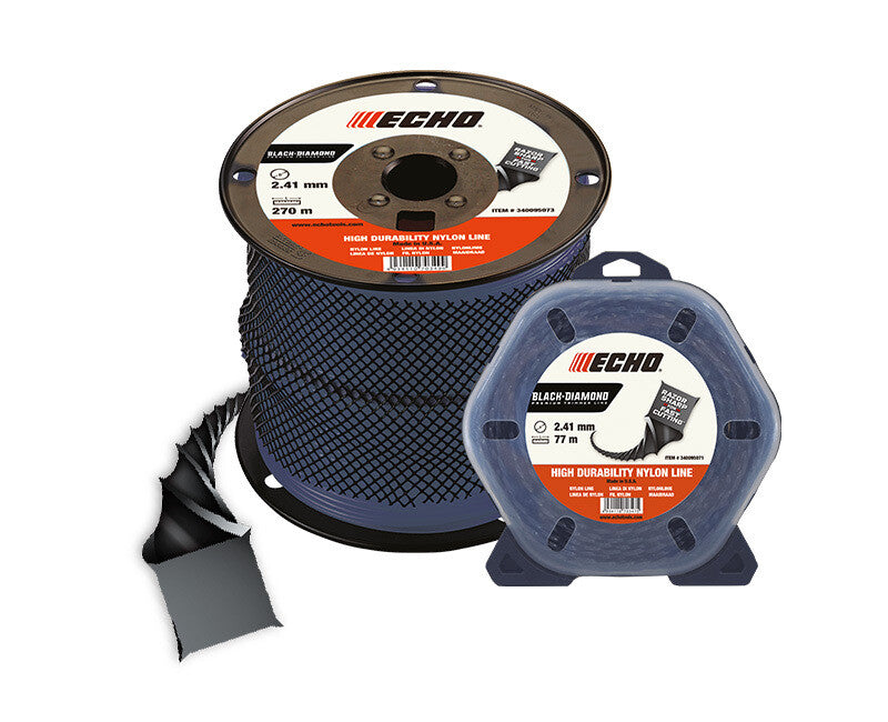 Filo per decespugliatore ECHO BLACK DIAMOND QUADRO
