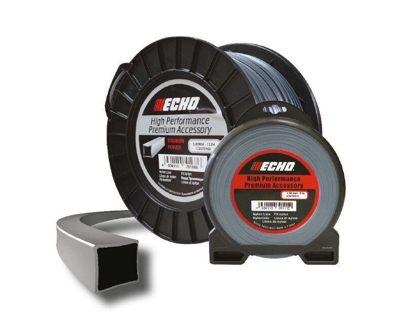Filo per decespugliatore ECHO TITANIUM QUADRO